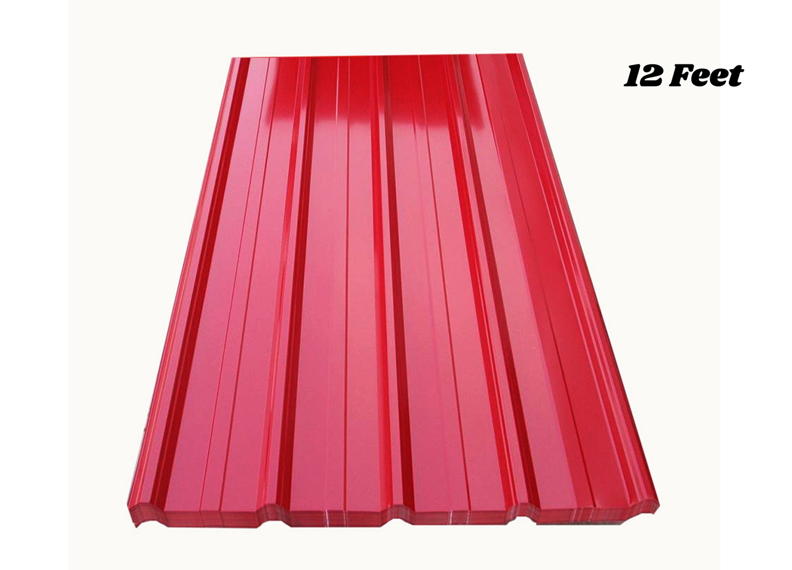 Amona Sheet Red 12 Feet